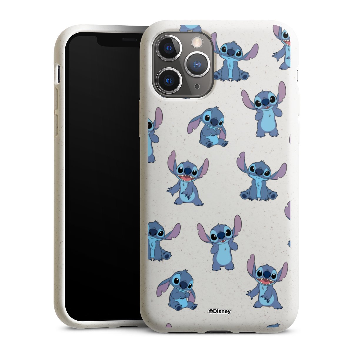 Stitch Faces Pattern Transparent