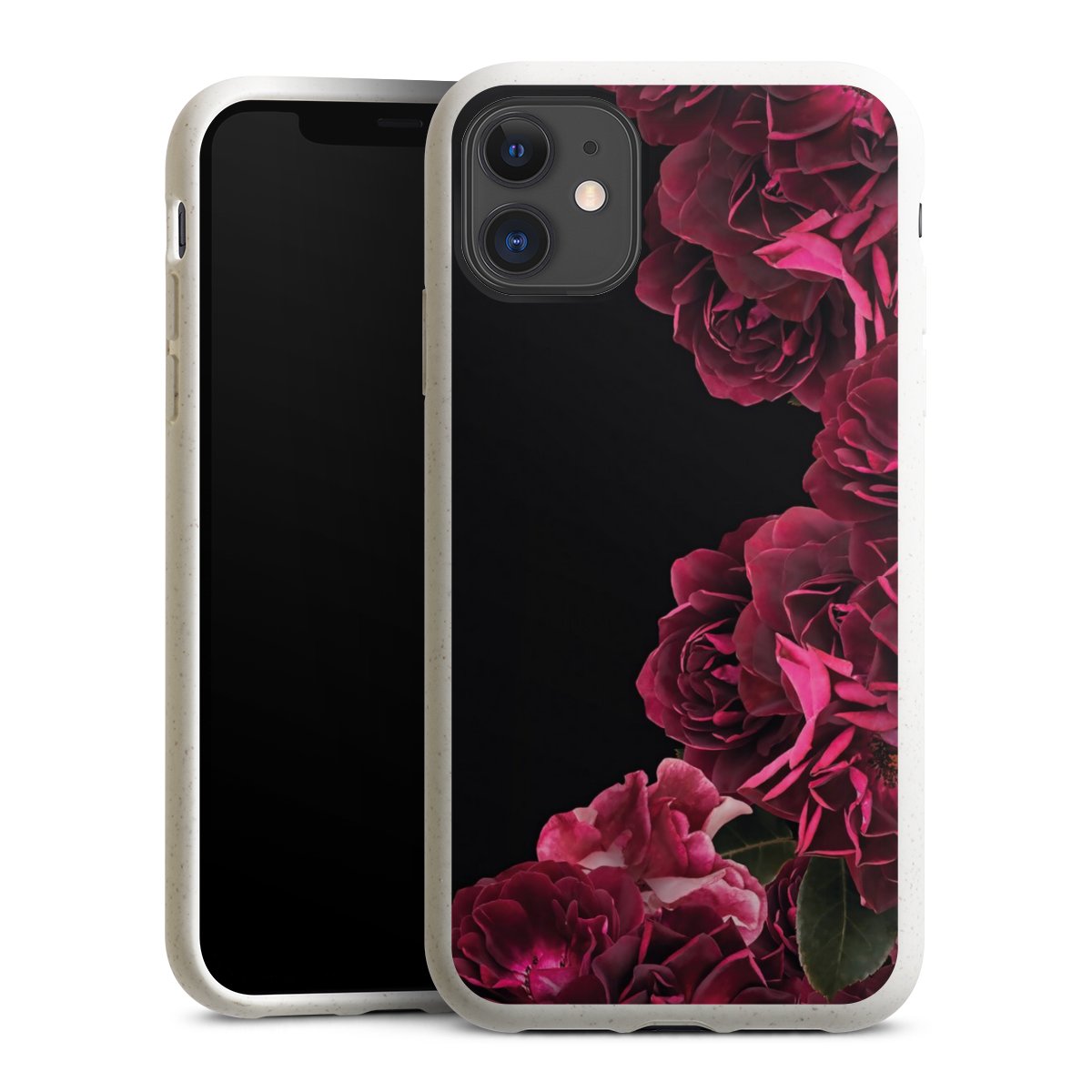 Rose vintage su nero