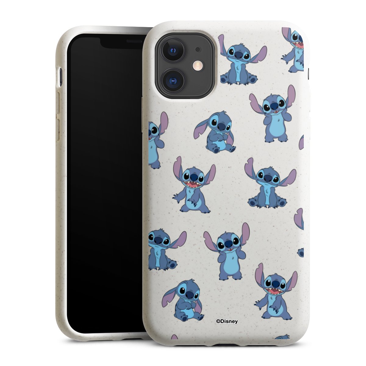 Stitch Faces Pattern Transparent