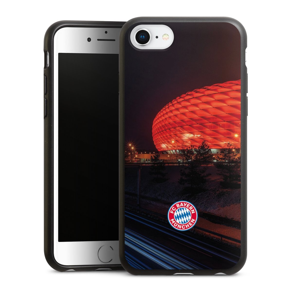 Allianz Arena bei Nacht FCB