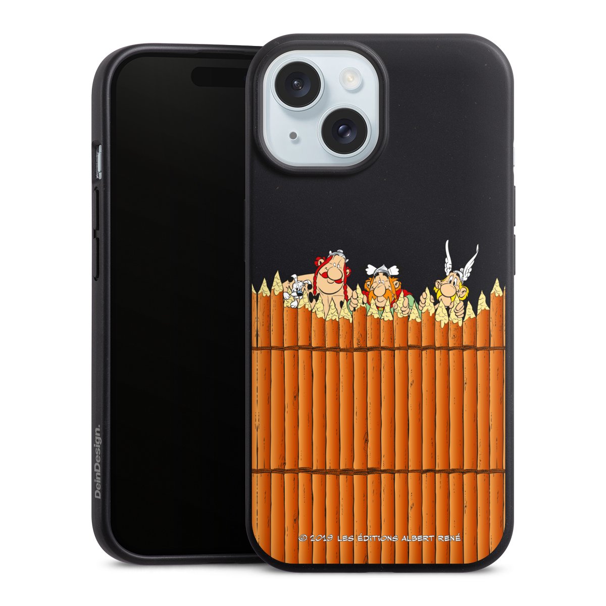 Gaulois Derrière Palissade Transparent