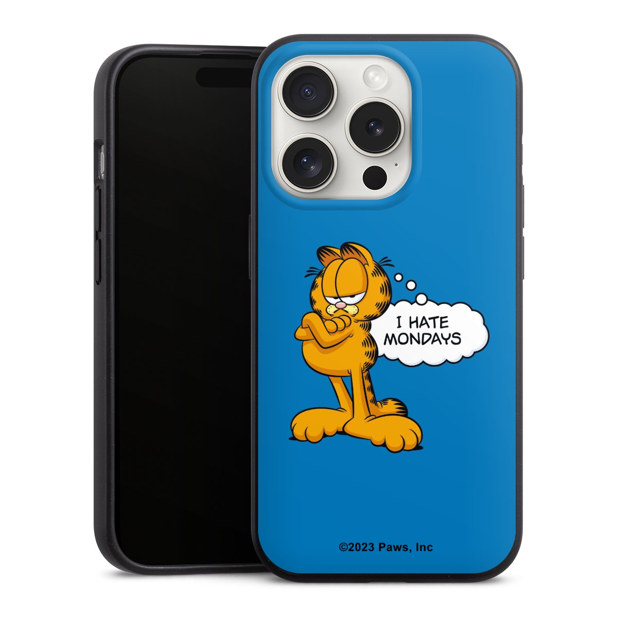 Garfield Je déteste les lundis Bleu