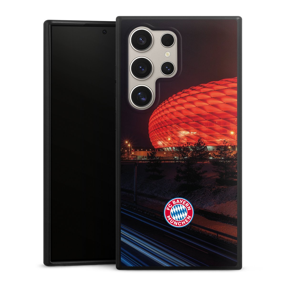 Allianz Arena bei Nacht FCB