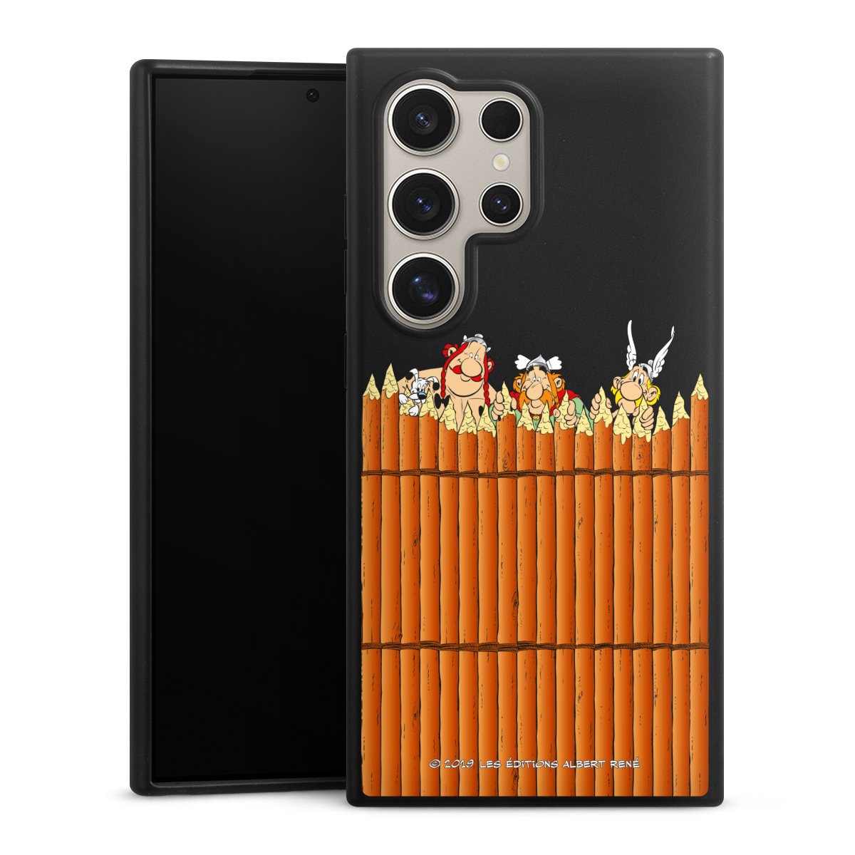 Gaulois Derrière Palissade Transparent