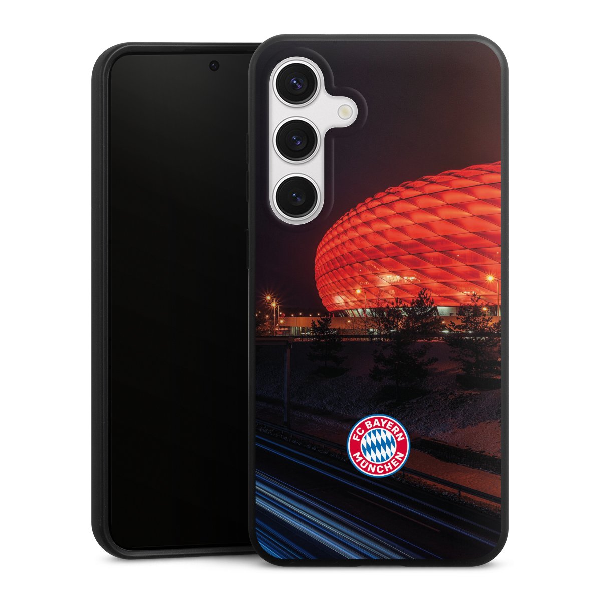 Allianz Arena bei Nacht FCB