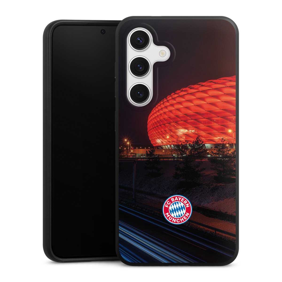 Allianz Arena bei Nacht FCB