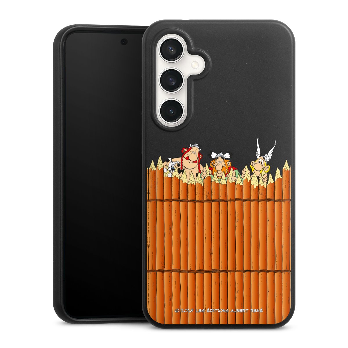 Gaulois Derrière Palissade Transparent