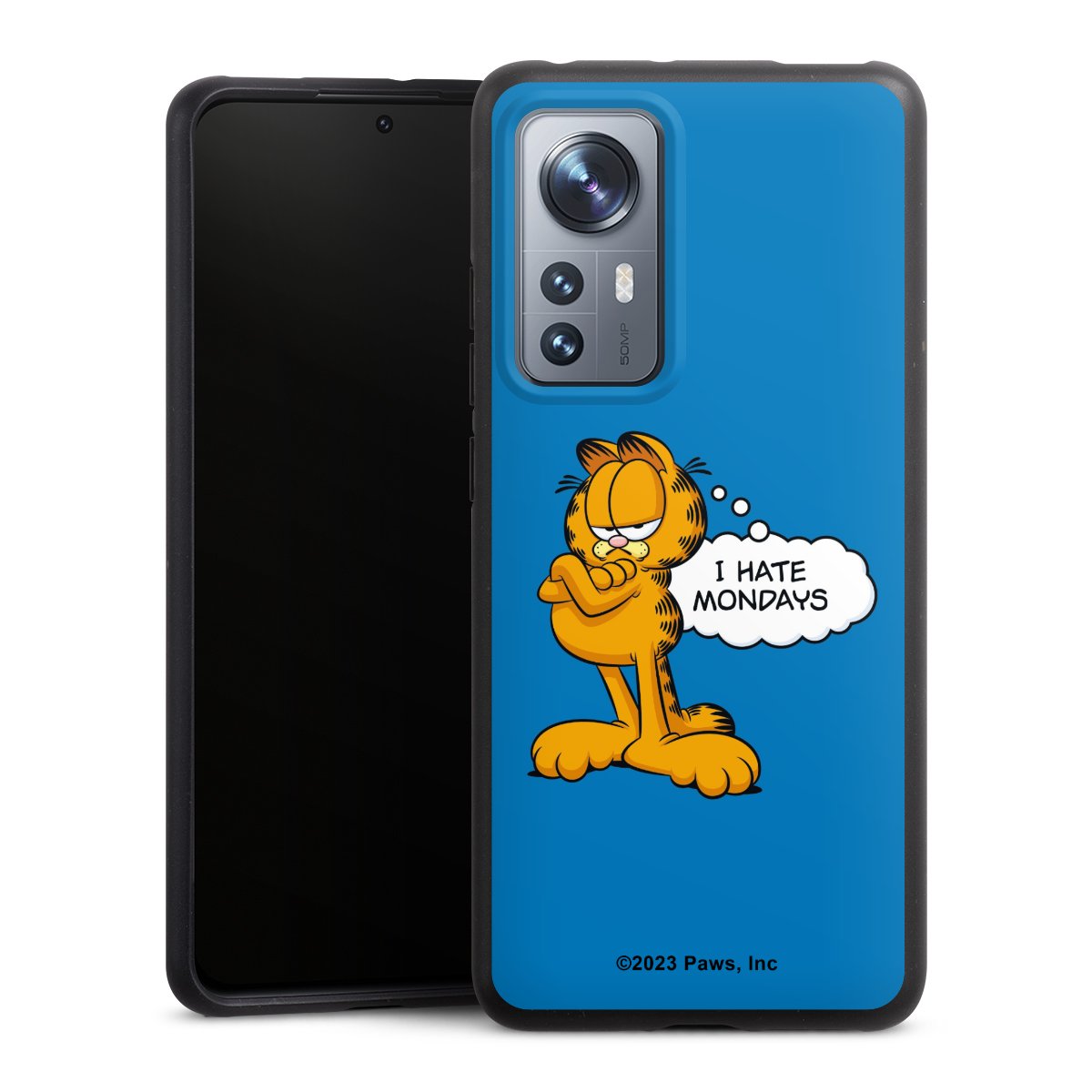 Garfield Ik haat maandagen blauw