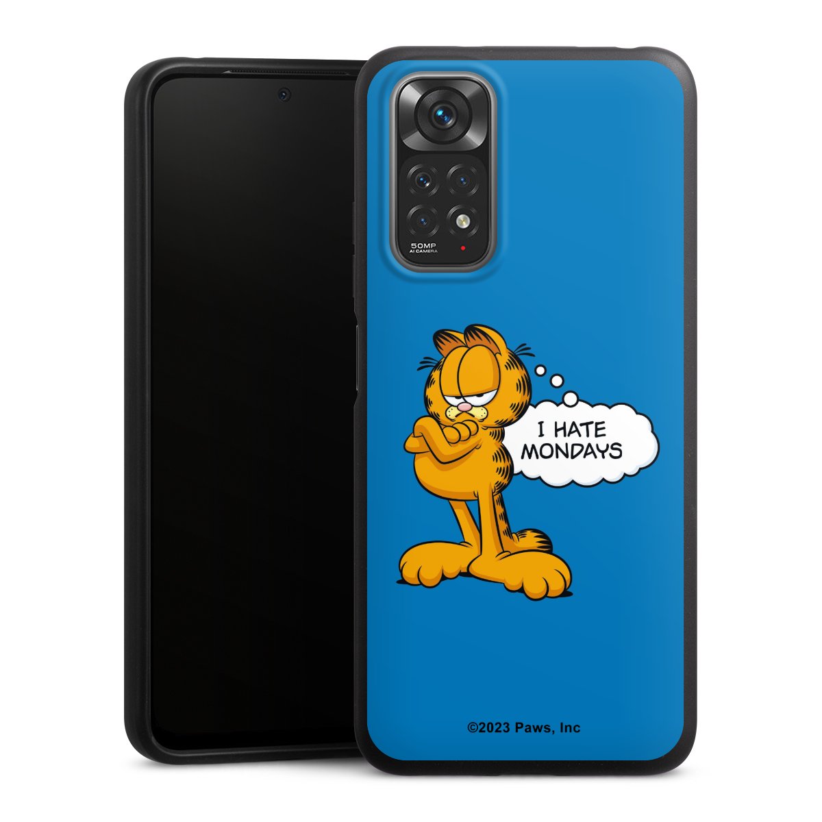 Garfield Ik haat maandagen blauw
