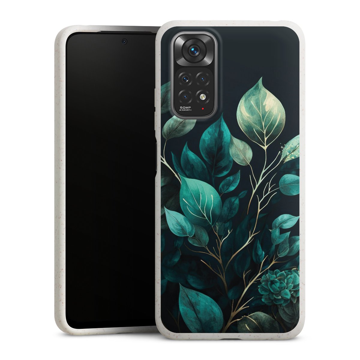 Eukalyptus dunkler Hintergrund