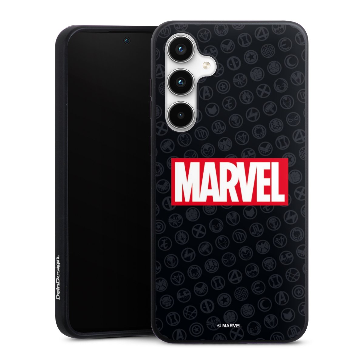 Marvel Logo Zwart Rood