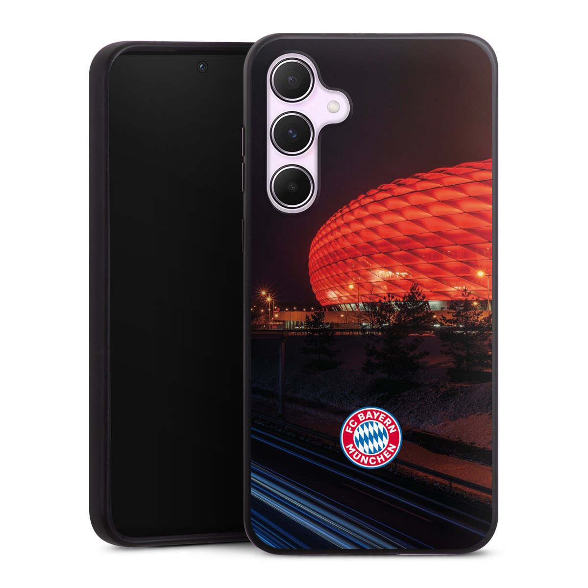 Allianz Arena bei Nacht FCB