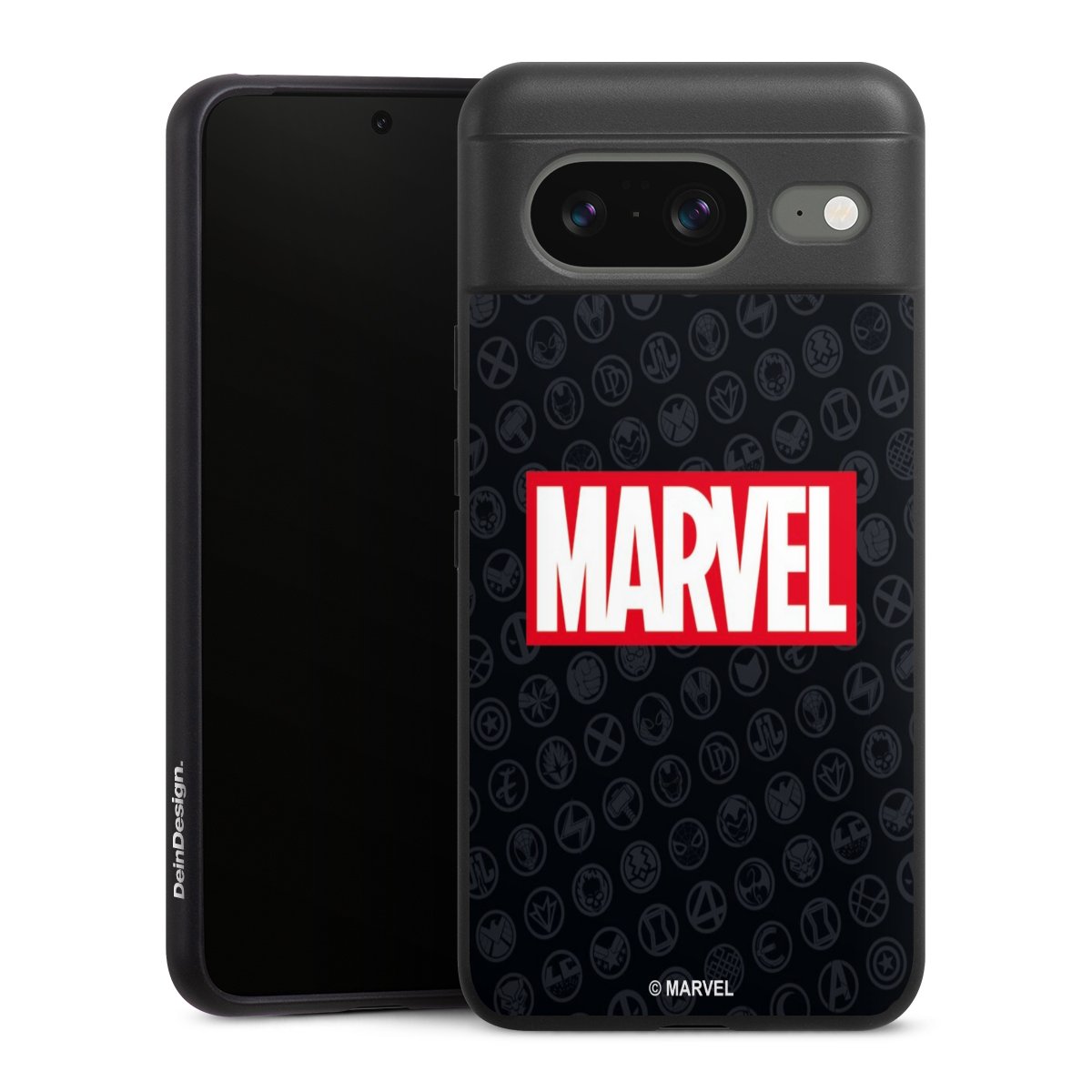 Marvel Logo Black Red 