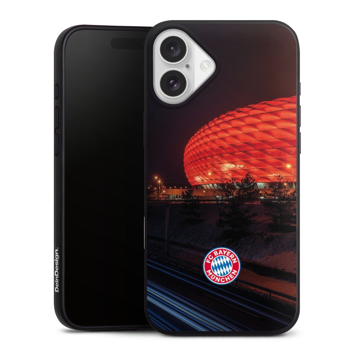 Allianz Arena bei Nacht FCB