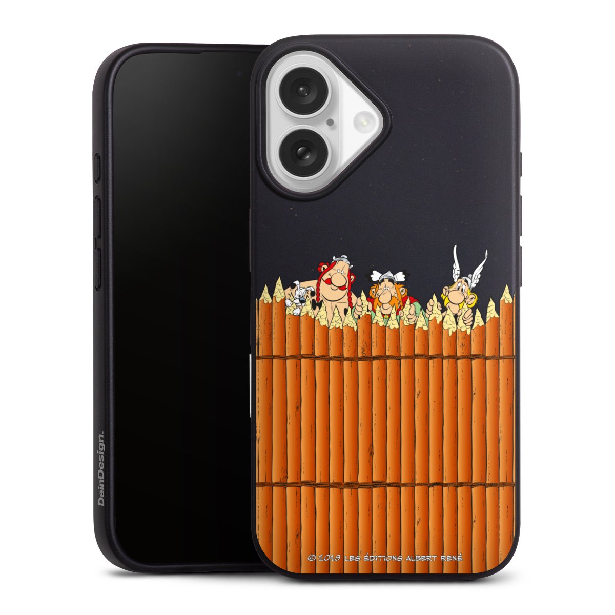 Gaulois Derrière Palissade Transparent