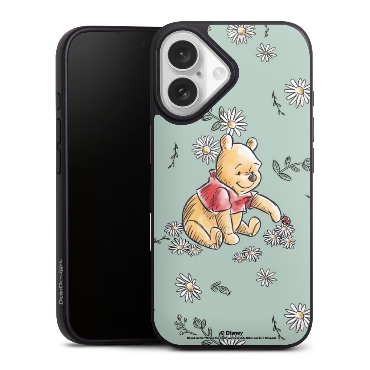 Winnie Puuh Gänseblümchen und Käfer Liebe