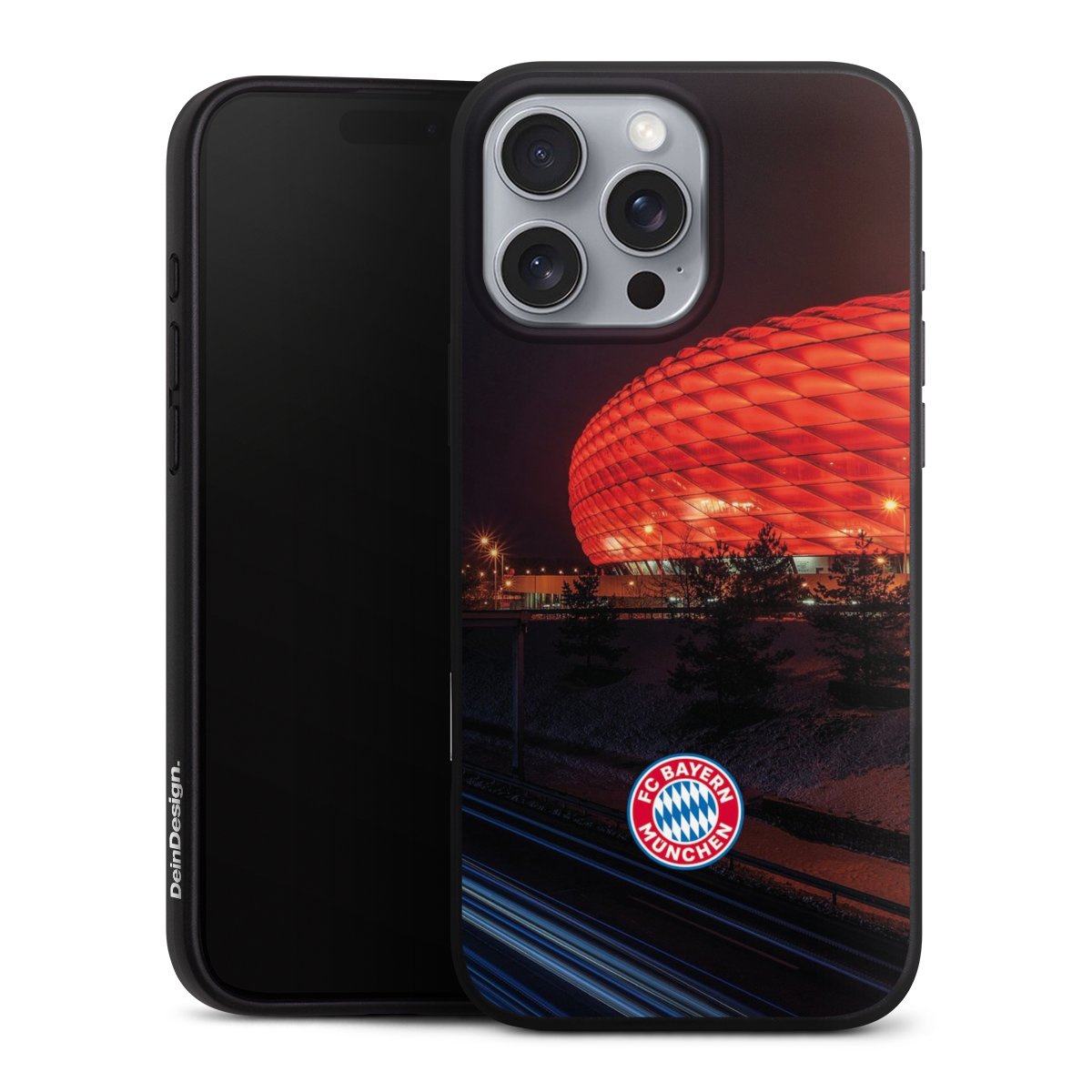 Allianz Arena bei Nacht FCB