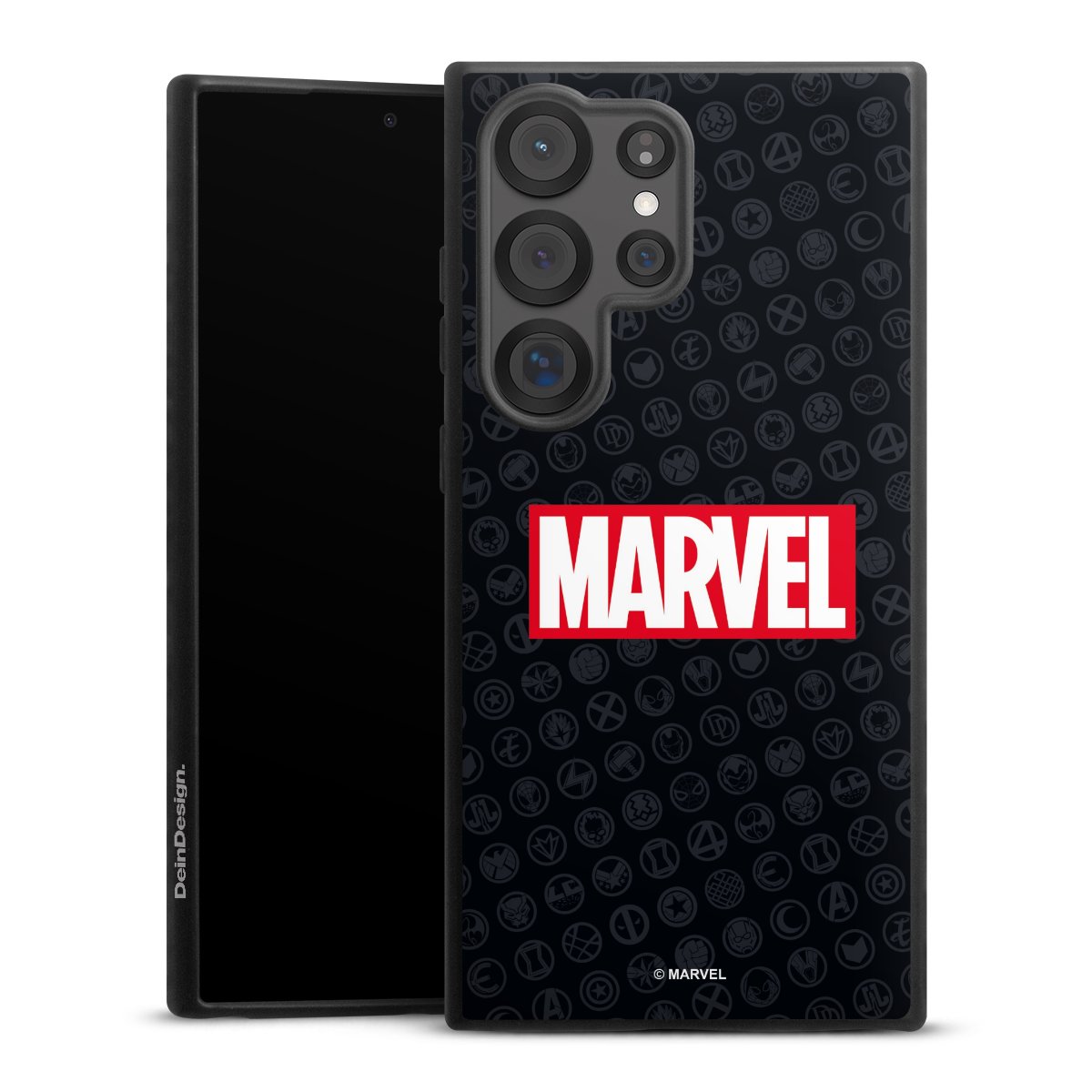 Marvel Logo Black Red 