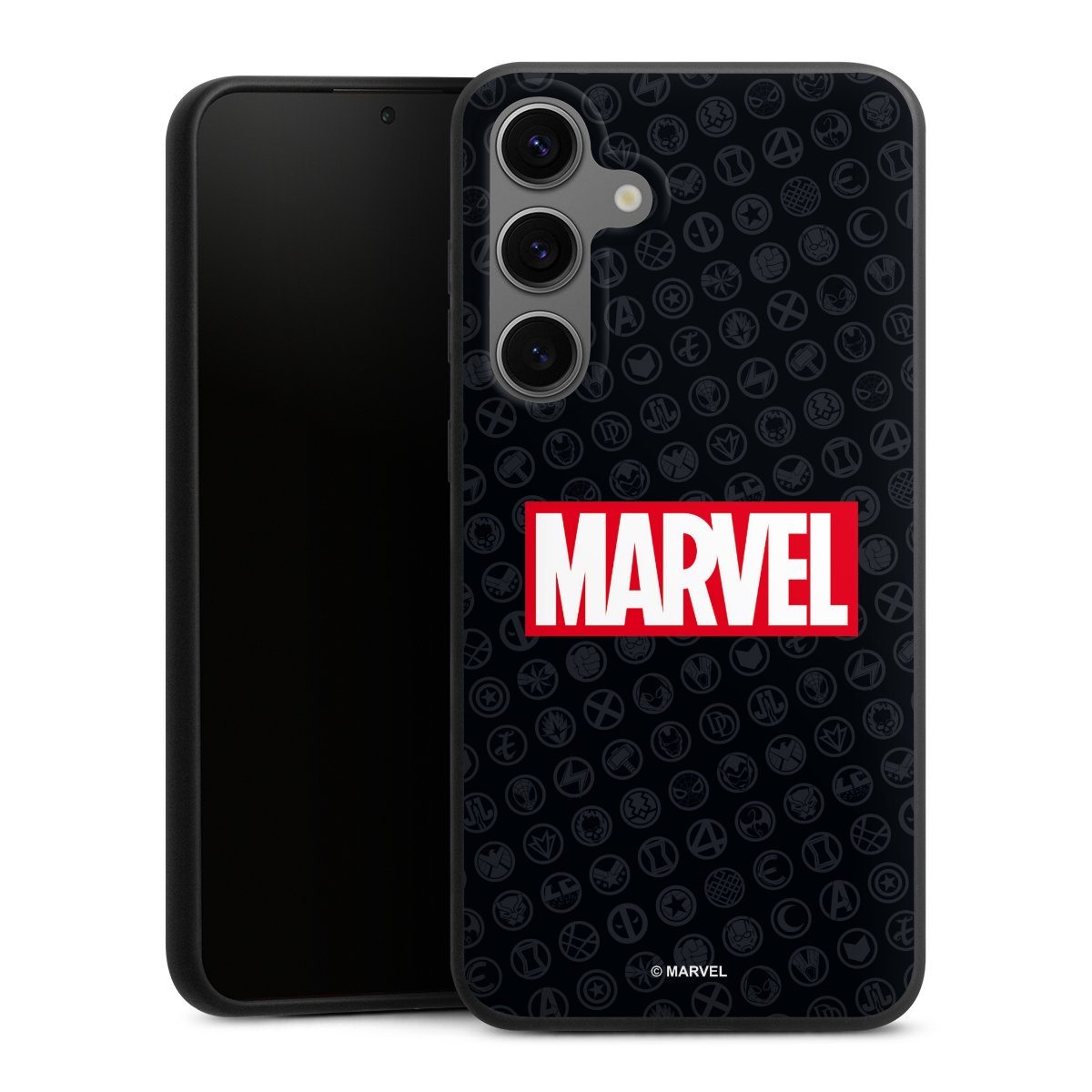 Marvel Logo Black Red 