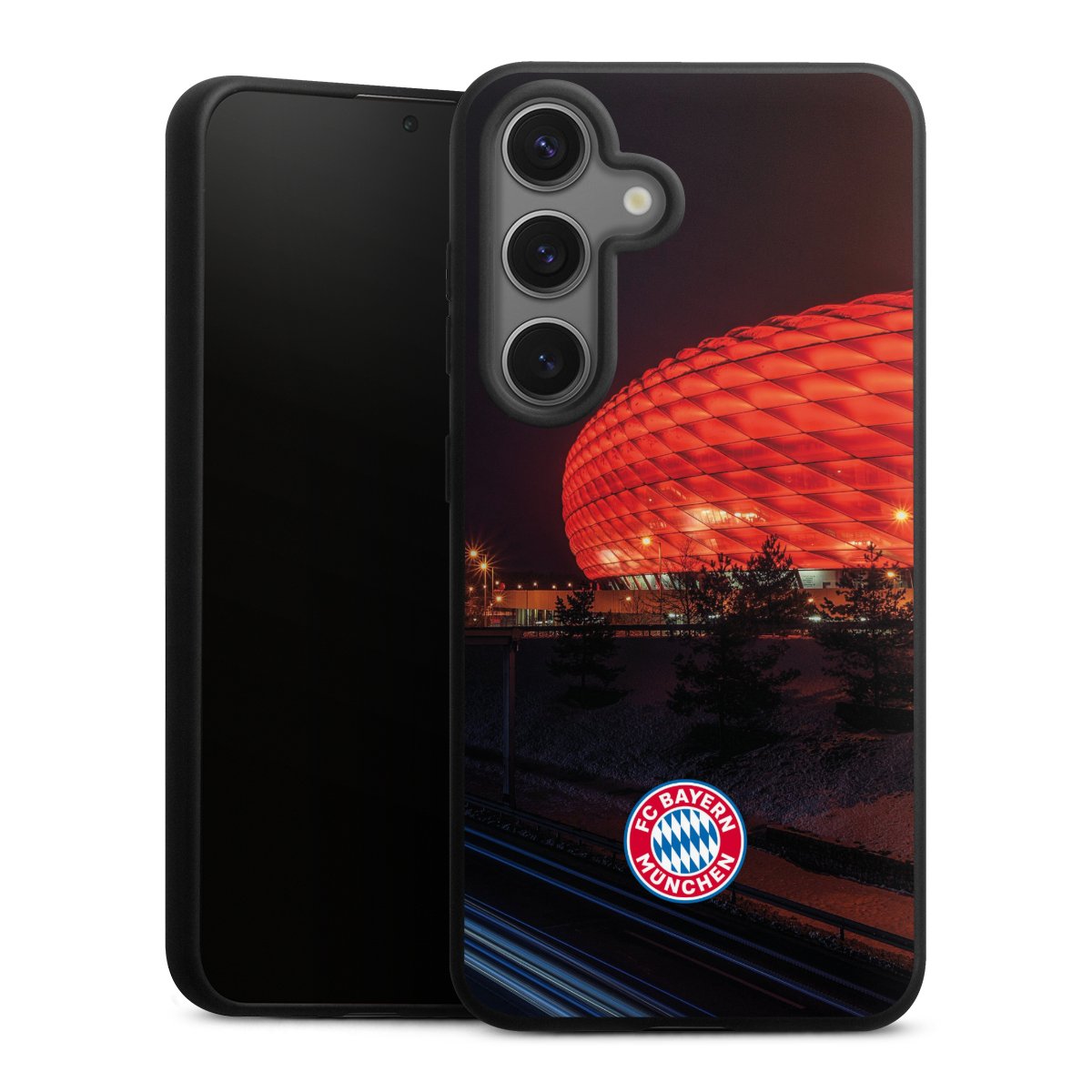 Allianz Arena bei Nacht FCB