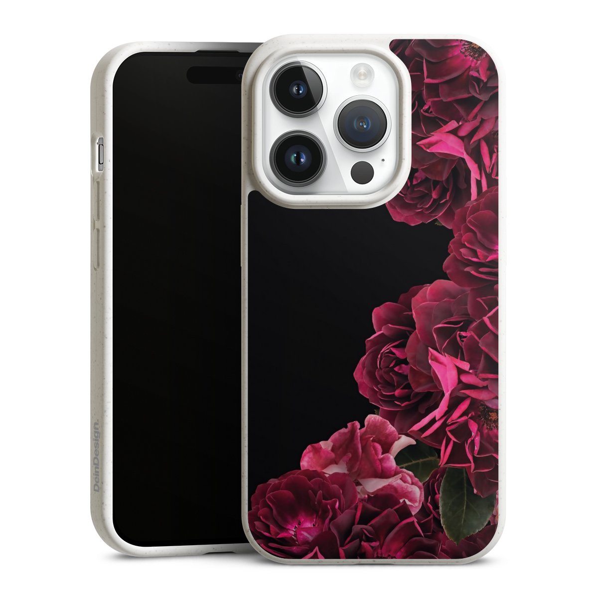 Rose vintage su nero