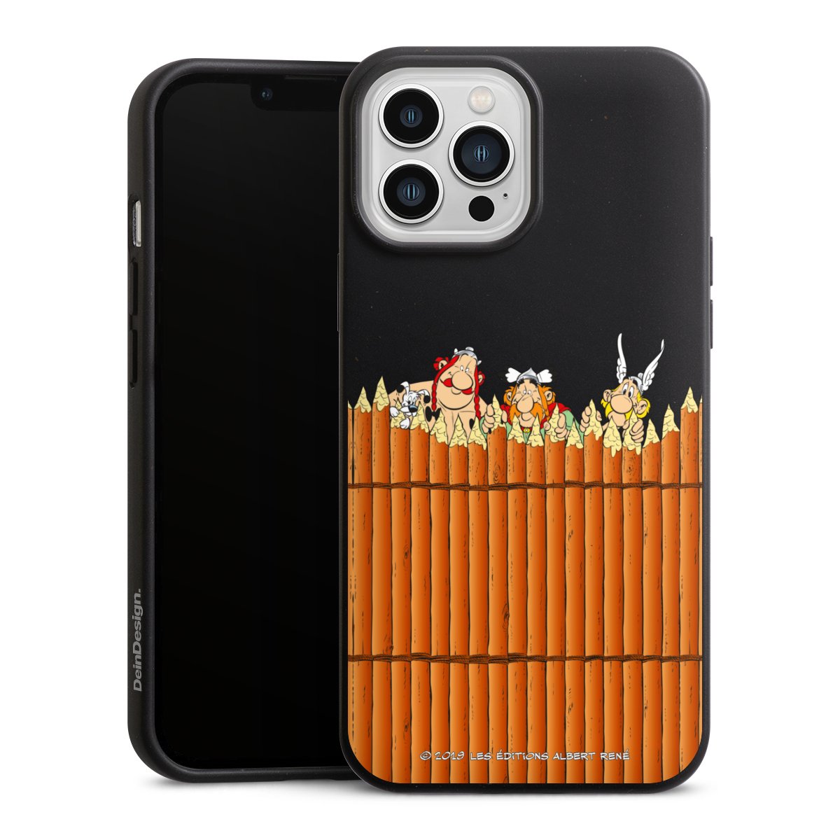 Gaulois Derrière Palissade Transparent