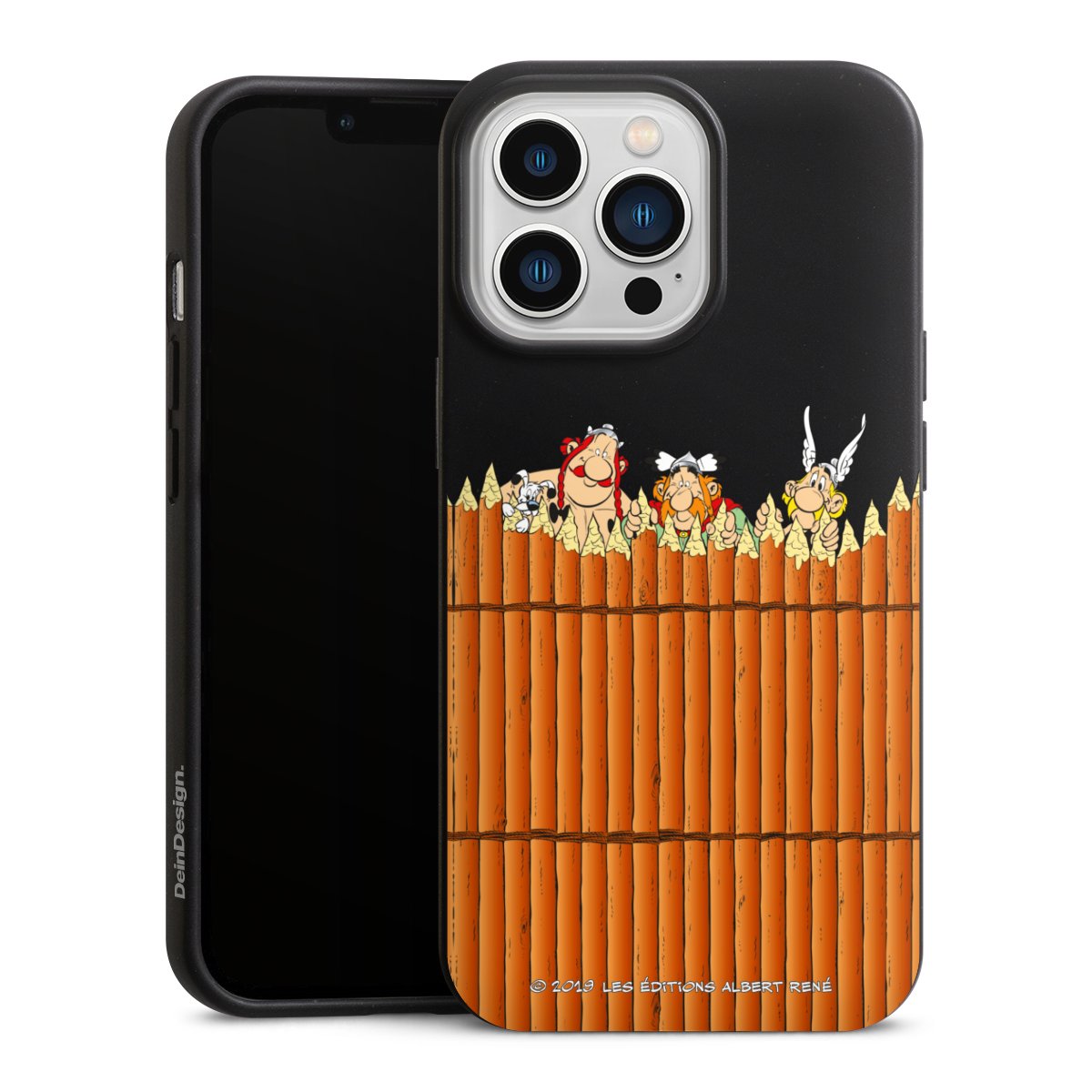 Gaulois Derrière Palissade Transparent