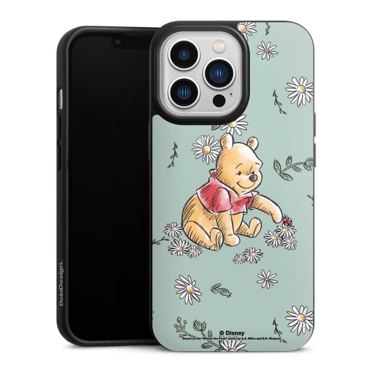 Winnie Puuh Gänseblümchen und Käfer Liebe