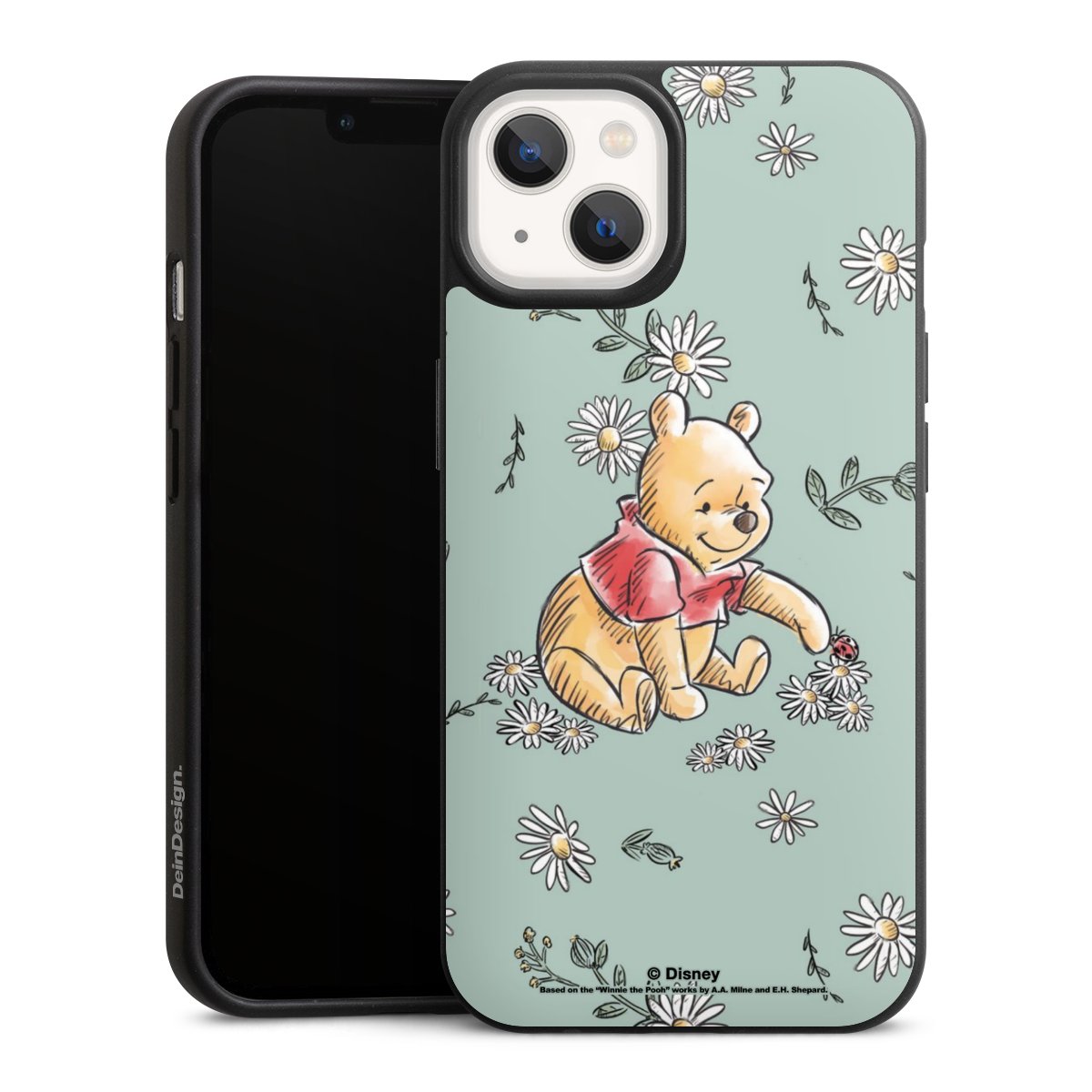 Winnie Puuh Gänseblümchen und Käfer Liebe