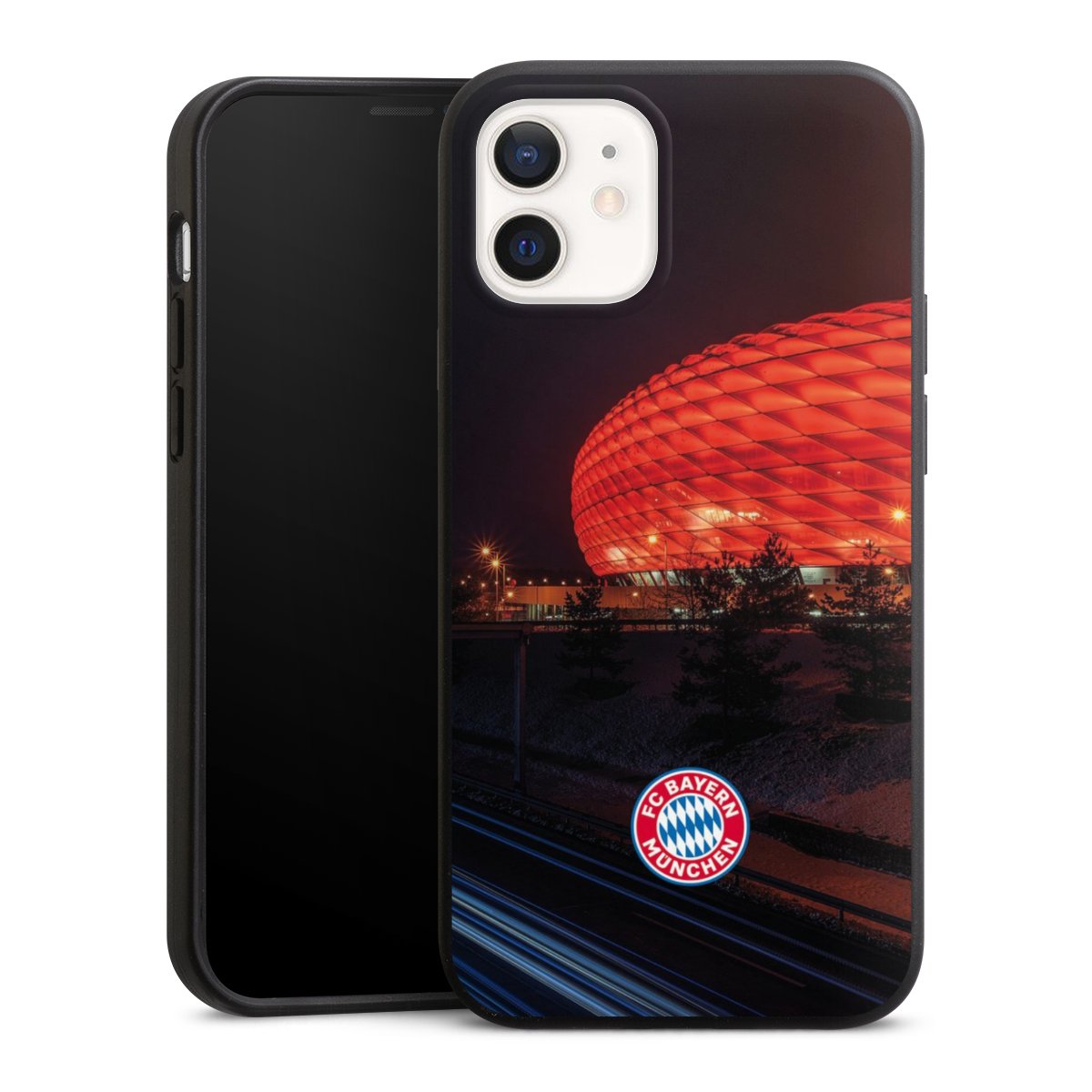 Allianz Arena bei Nacht FCB