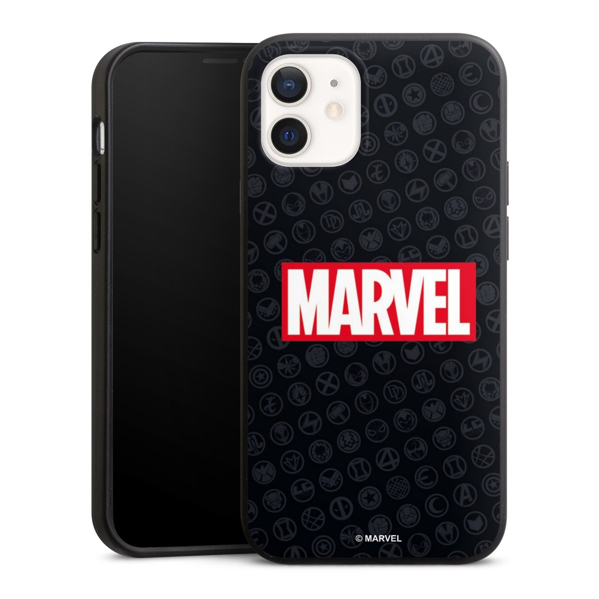 Marvel Logo Black Red 