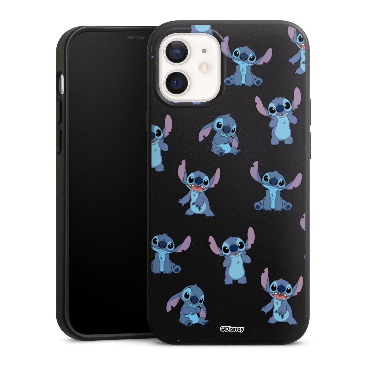 Stitch Faces Pattern Transparent