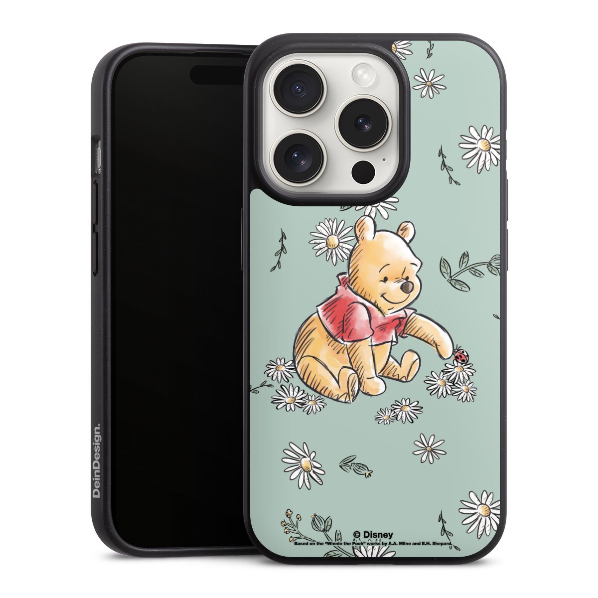 Winnie Puuh Gänseblümchen und Käfer Liebe