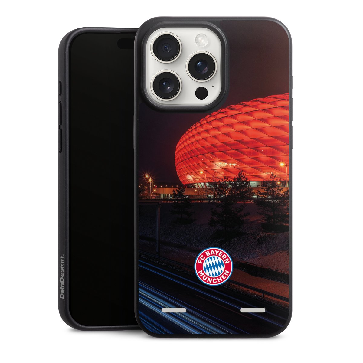 Allianz Arena bei Nacht FCB