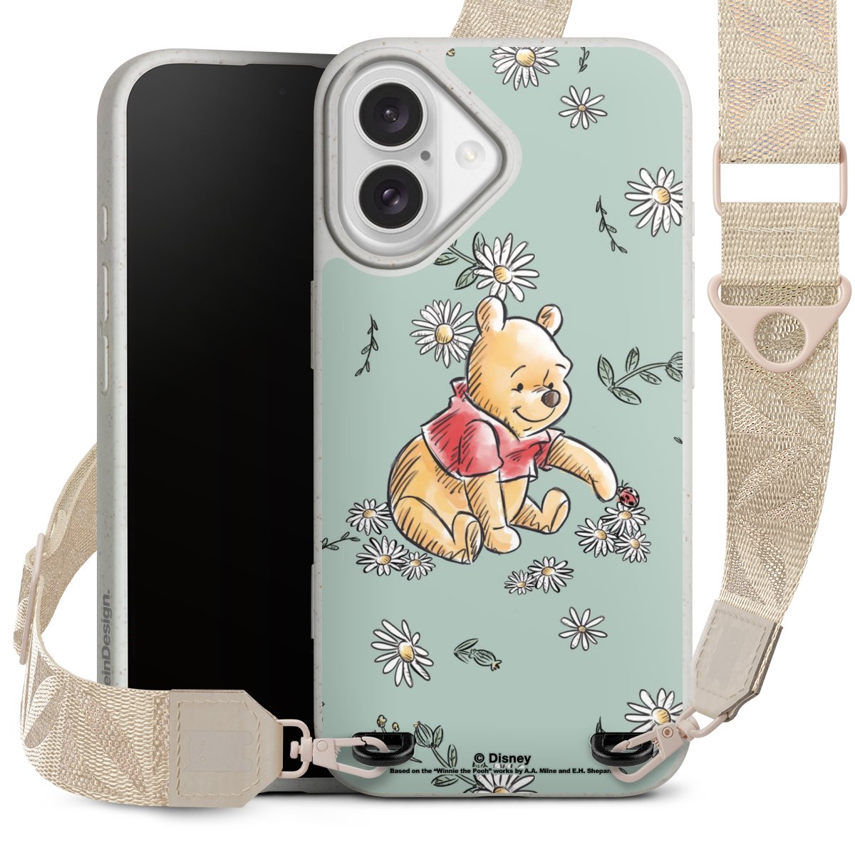 Winnie Puuh Gänseblümchen und Käfer Liebe