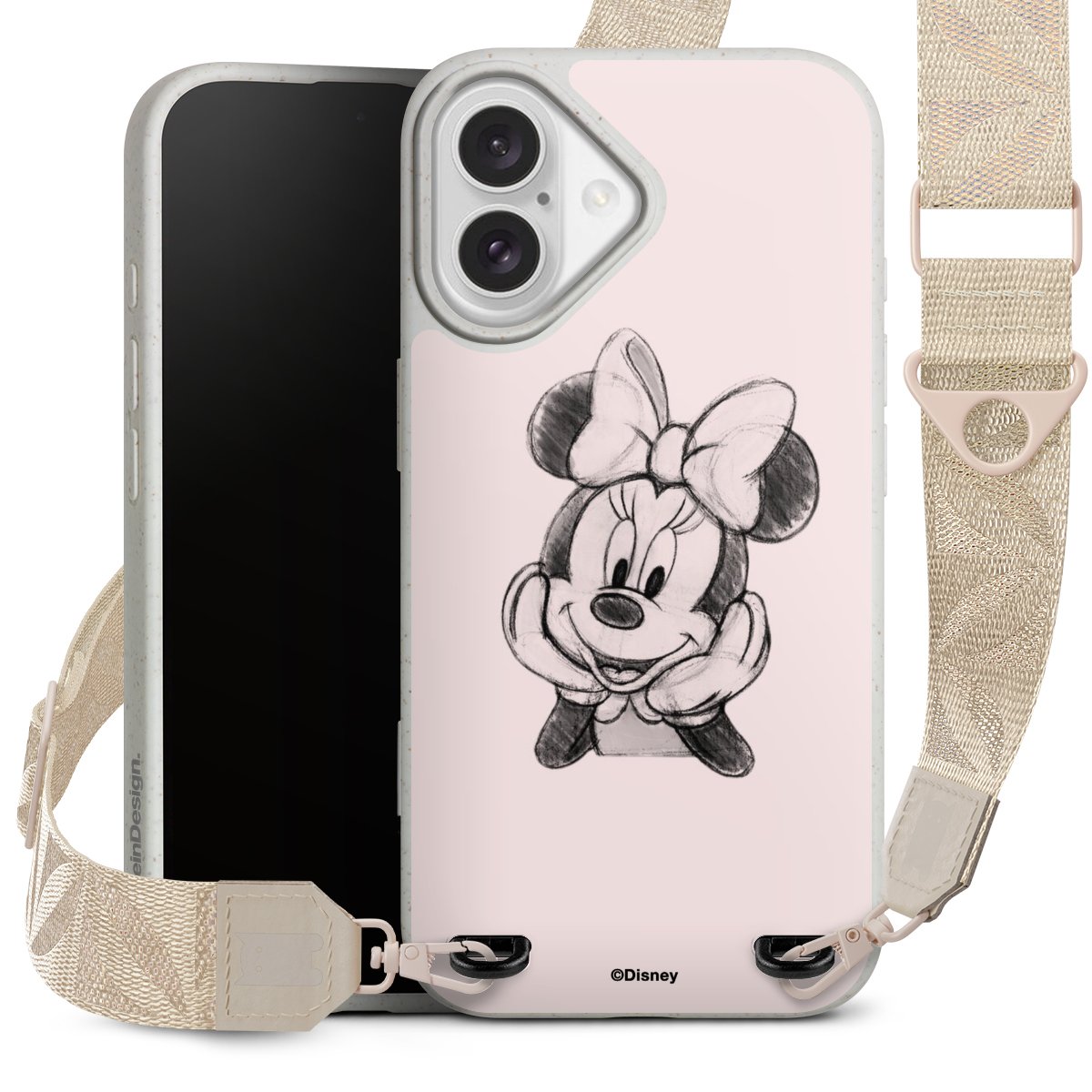 Minnie Posieren Sitzen