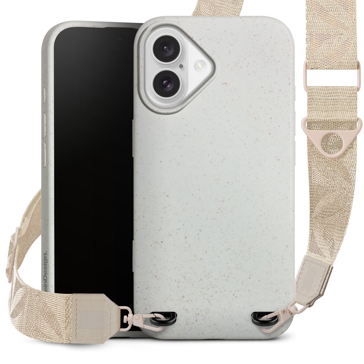 Organic Carry Case mit MagSafe black für Apple iPhone 16