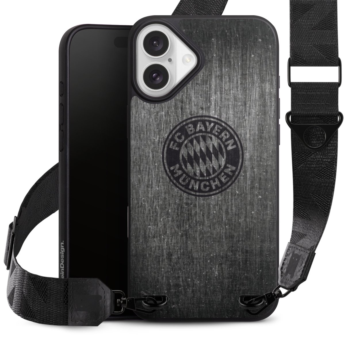 Metalllook FCB Logo einfarbig
