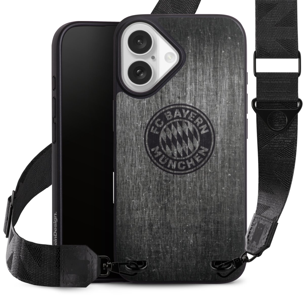 Metalllook FCB Logo einfarbig
