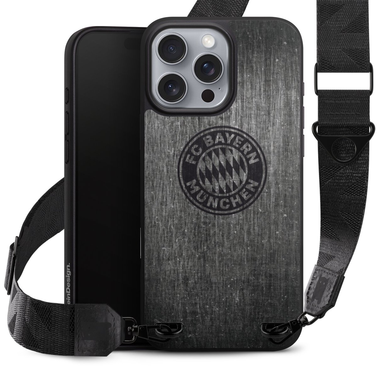 Metalllook FCB Logo einfarbig