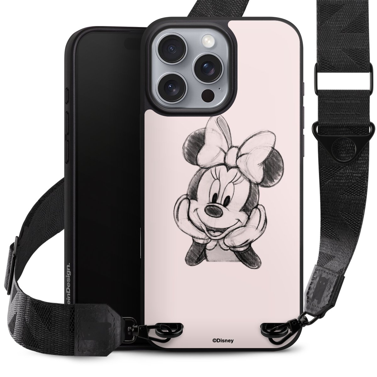 Minnie Posieren Sitzen