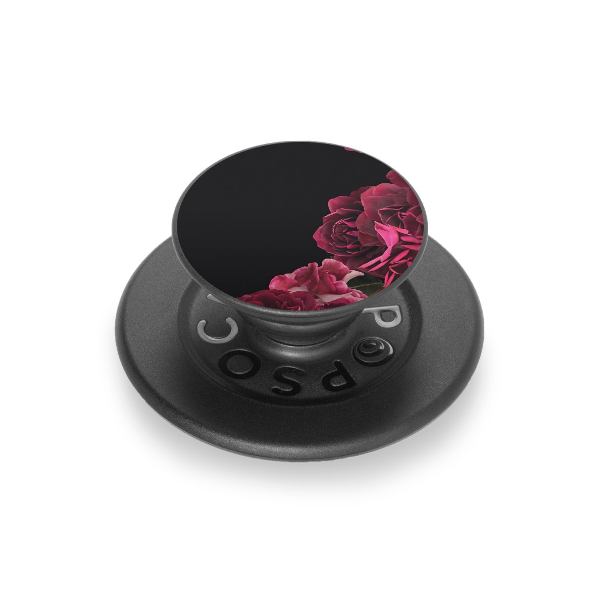 Rose vintage su nero