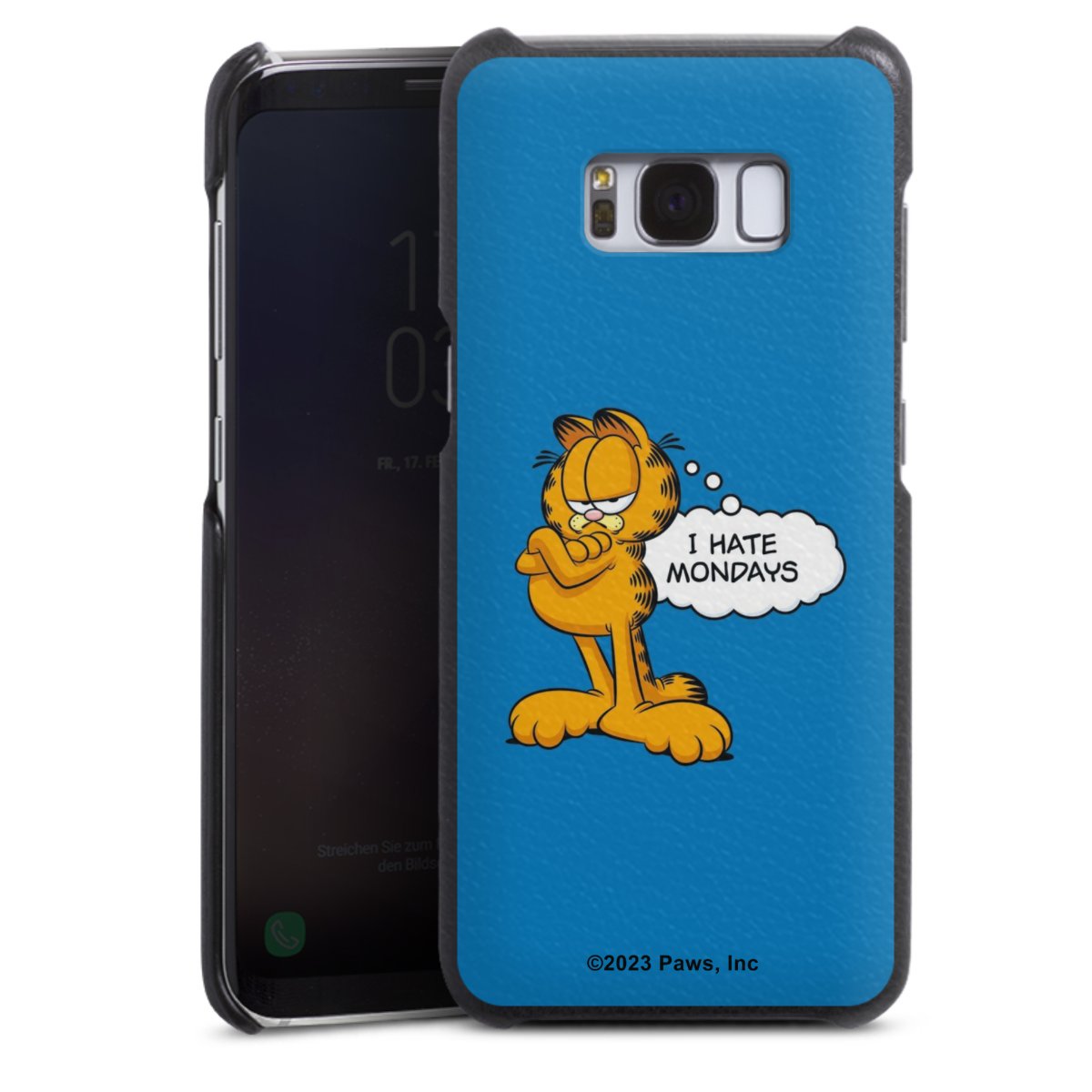 Garfield Ik haat maandagen blauw