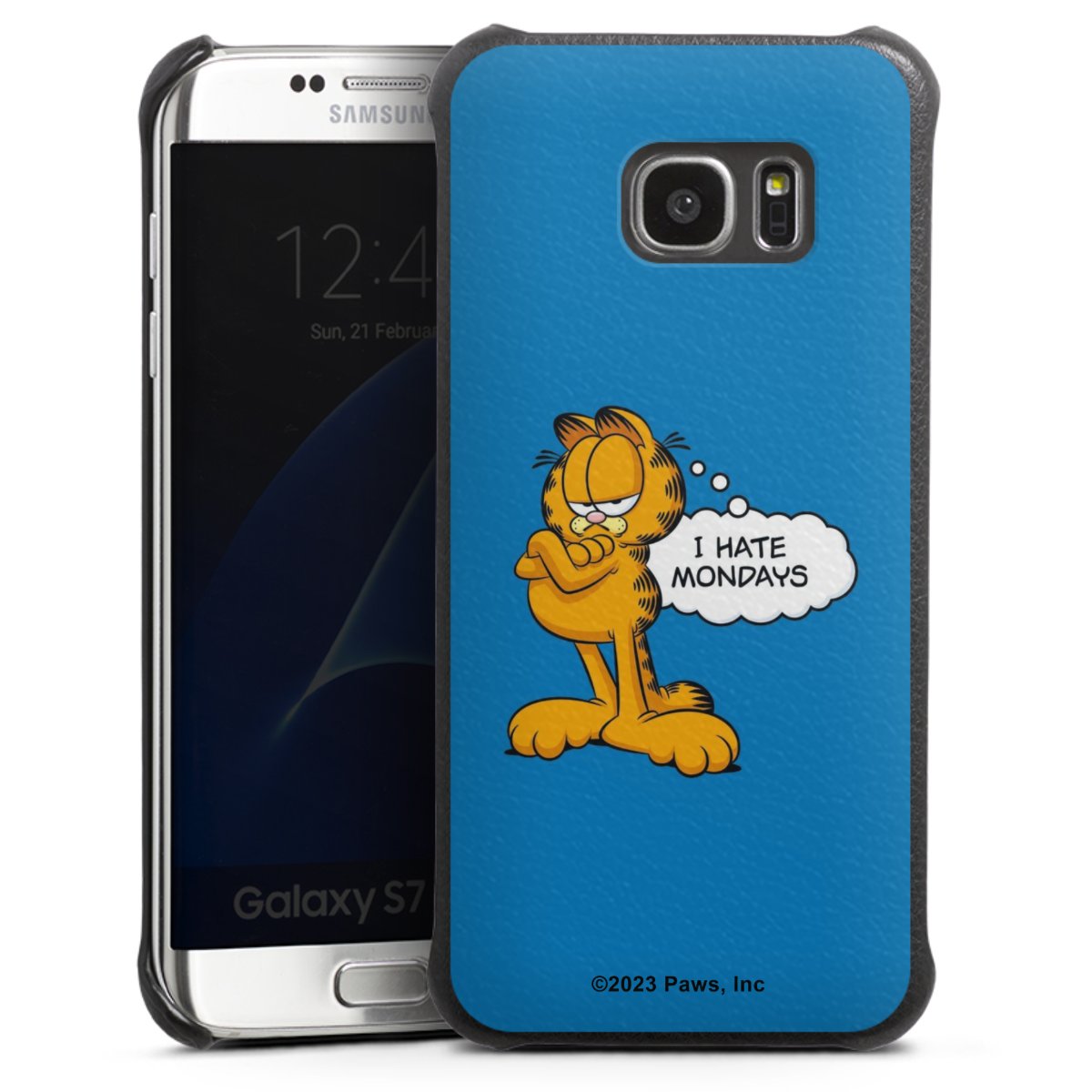 Garfield Ik haat maandagen blauw