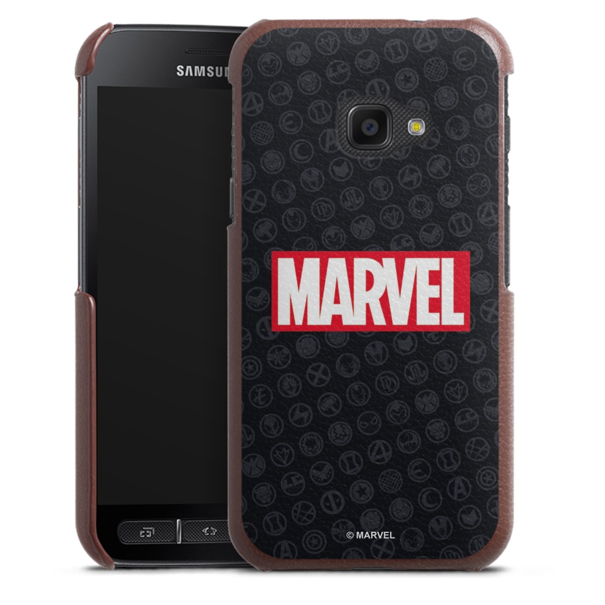 Marvel Logo Black Red 