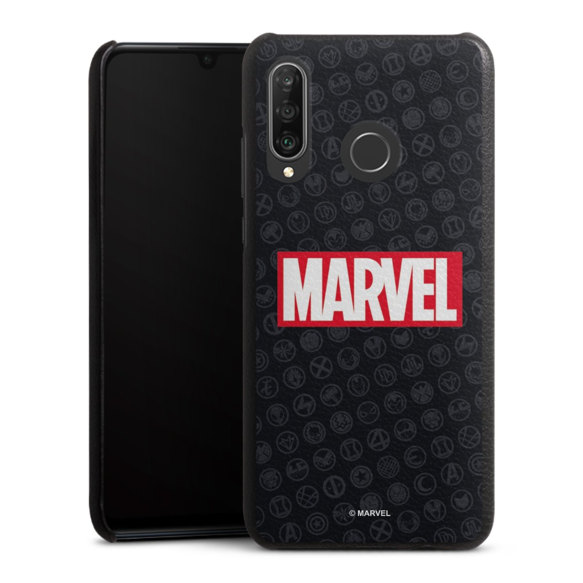 Marvel Logo Black Red 