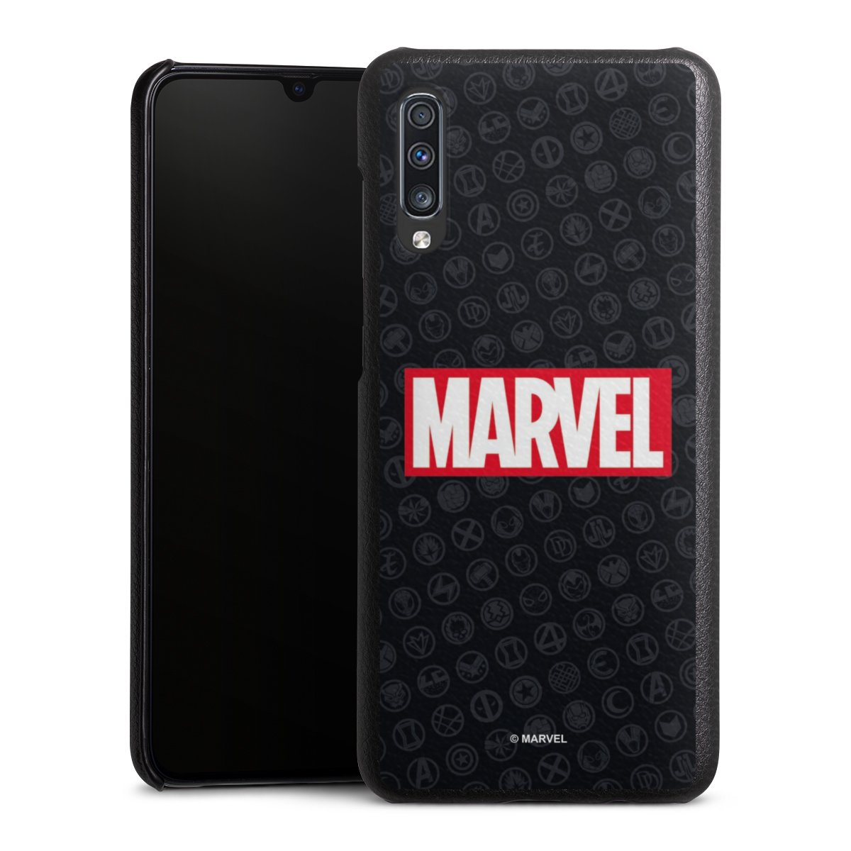 Marvel Logo Black Red 