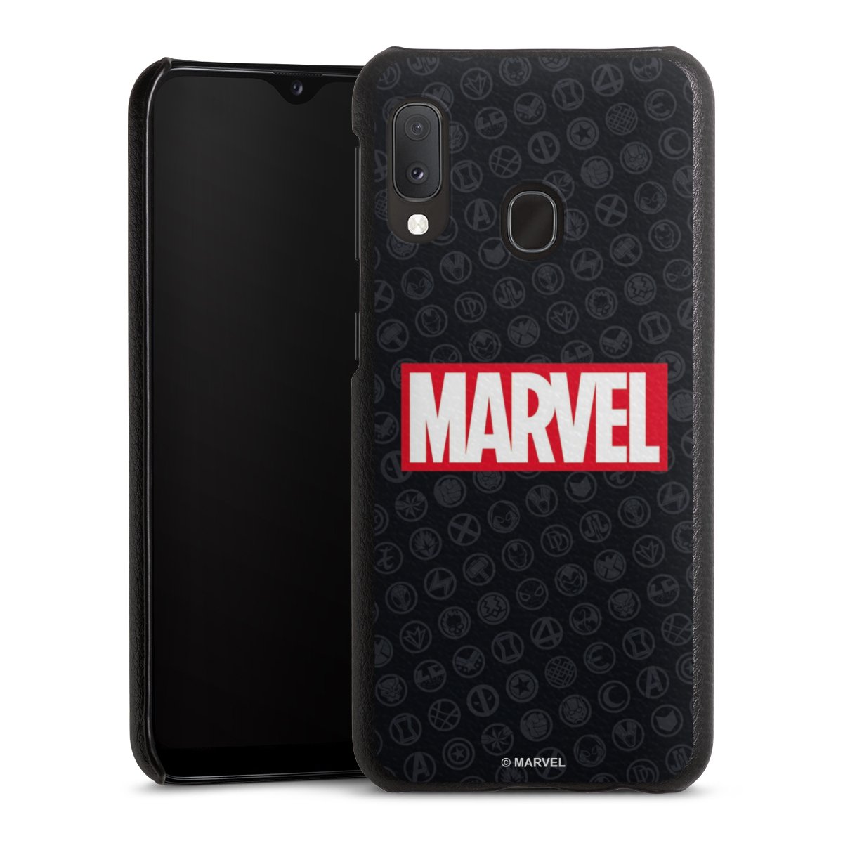 Marvel Logo Black Red 