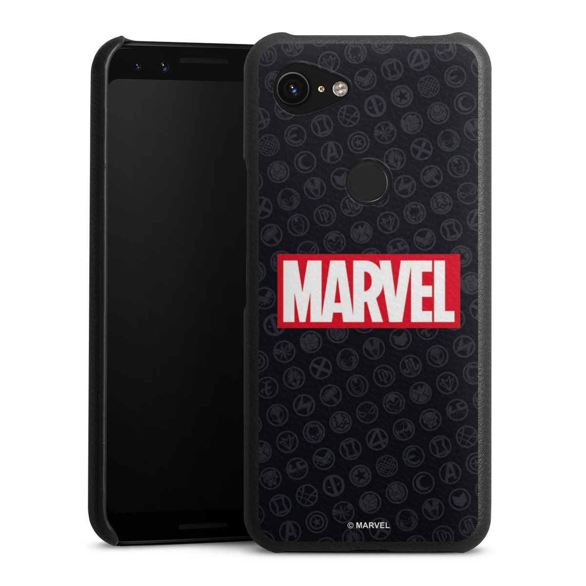 Marvel Logo Black Red 