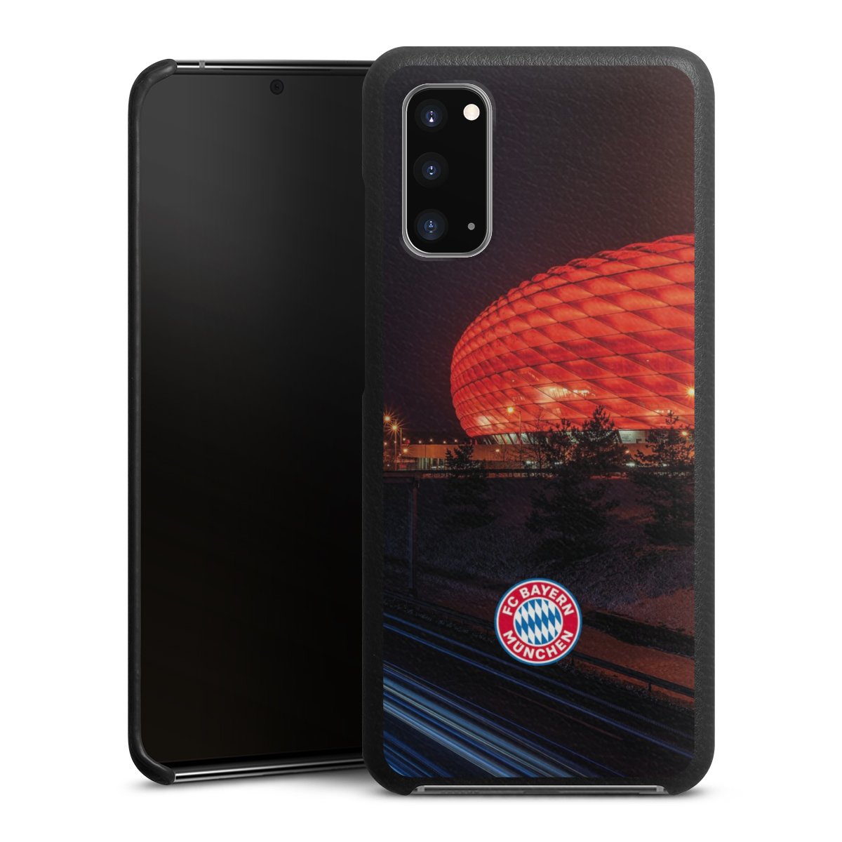 Allianz Arena bei Nacht FCB